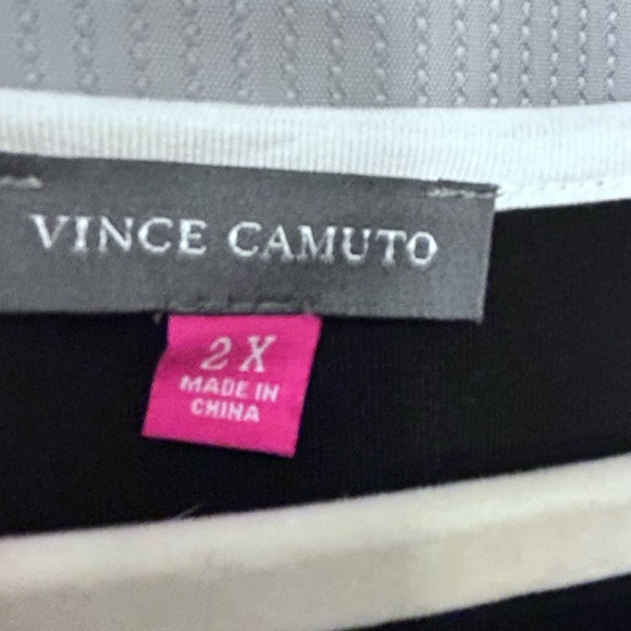 Vince Camuto Plus Size Sleeveless Keyhole Maxi Dress In Black | Lyst 2X - Picture 6 of 8